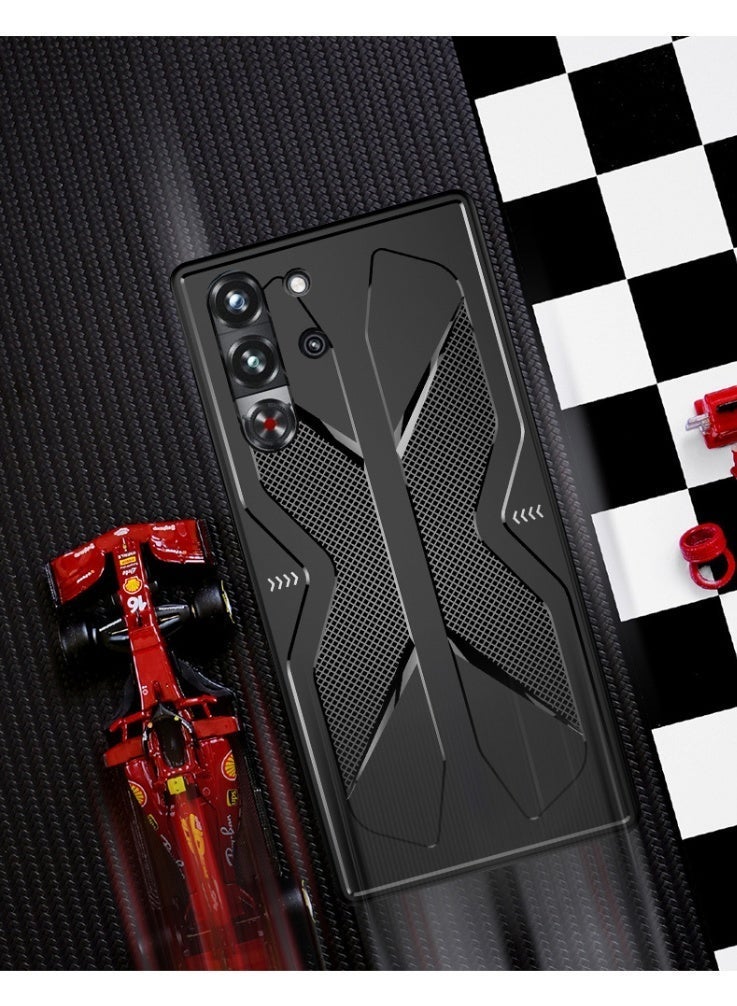 Foluu Case for Nubia Red Magic 10Pro/10Pro+ Anti-Scratches Shockproof, Protective Cases Compatible with ZTE Nubia Red Magic 10Pro/10Pro+,for Red Magic 10Pro/10Pro+ Back Cover, Prevents Fingerprints Anti-Scratches Shockproof Mobile Case（Black） - Image 4